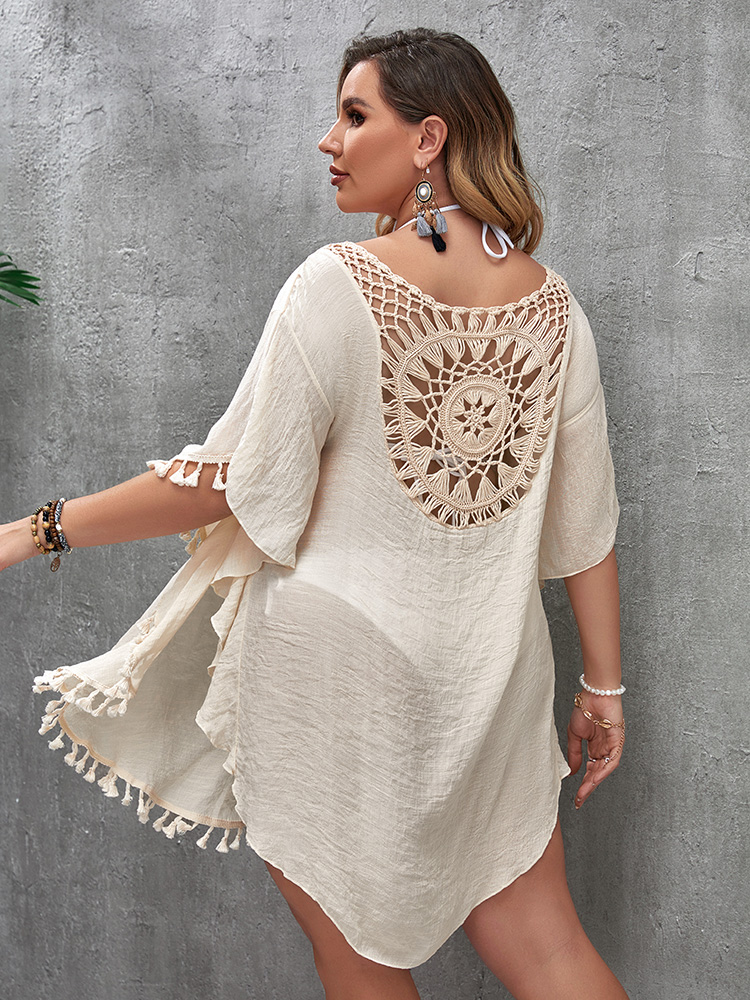 Swim Vacation-vestido playero  - Cover Up Kaftan reseña y precio
