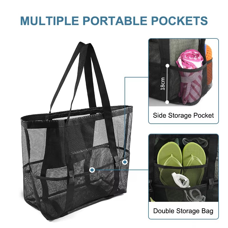 1 unidad de bolsa de playa de  - Tote Bag Beach reseña y precio