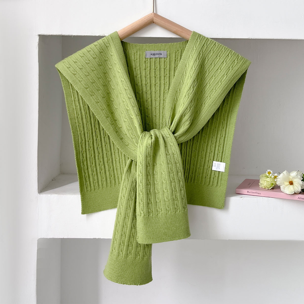 Nuevo chal de punto coreano de - Blouse Off Shoulder reseña y precio